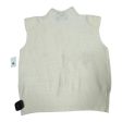 Sweater Top Sleeveless By Vero Moda In Cream, Size: Xl For Cheap