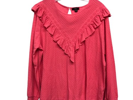 Top Ls By J. Crew In Pink, Size:Xl Hot on Sale