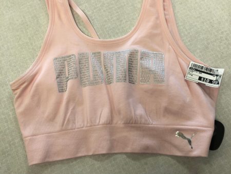 Athletic Bra By Puma In Pink, Size: M Sale