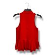 Top Sleeveless By Anthropologie In Red, Size: S Online