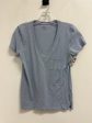 Top Short Sleeve Basic By Madewell In Blue, Size: S Online Sale