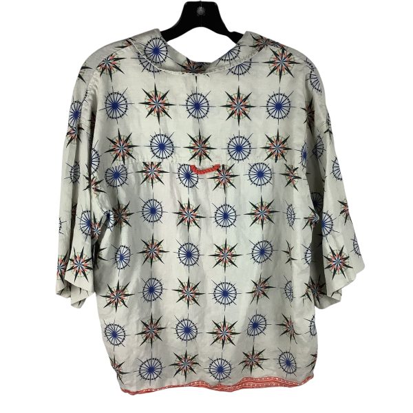 Top Short Sleeve By Anthropologie In Multi-colored, Size: S Online now