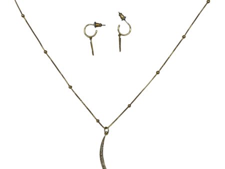 Necklace Set By Clothes Mentor In Gold, Size:02 Piece Set Online Sale