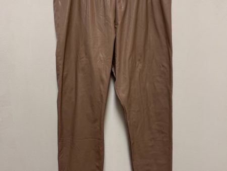 Pants Leggings By Old Navy In Brown, Size: 14 For Cheap