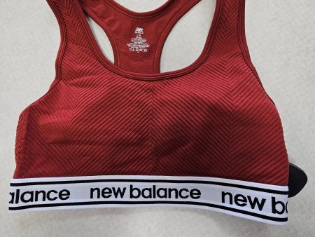 Athletic Bra By New Balance In Red, Size: L Sale