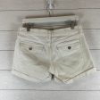 Shorts Designer By David Kahn In White Denim, Size: 6 Online now