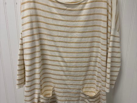 Top 3 4 Sleeve Designer By Lilly Pulitzer In Striped Pattern, Size: M Fashion