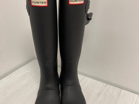 Boots Designer By Hunter In Black, Size: 6 Supply