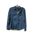 Top Ls By Loft In Blue Denim, Size:M Online Sale