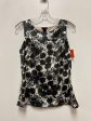 Top Sleeveless By Ann Taylor In Black & Cream, Size: S Cheap