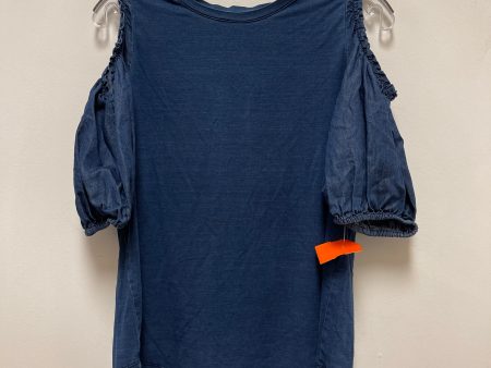 Top Short Sleeve By Chicos In Blue, Size: M on Sale