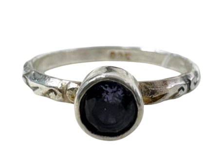 Amethyst & Sterling Silver Ring By Unbranded, Size: 7 Online now