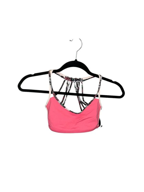 Athletic Bra By Lululemon In Pink, Size: 2 Sale