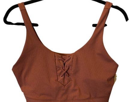 Athletic Bra By Joy Lab In Bronze, Size: L Online Hot Sale