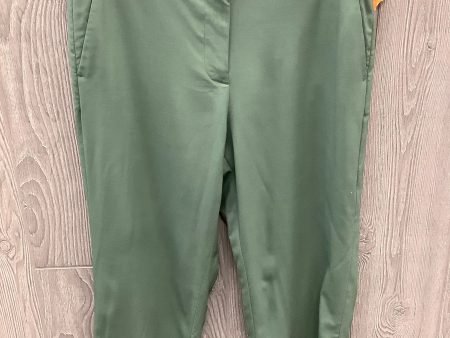 Capris By J. Crew In Green, Size: 10 Cheap