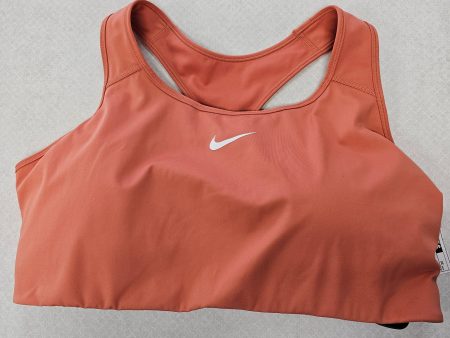 Athletic Bra By Nike Apparel In Orange, Size: 3x Discount