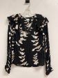 Top Long Sleeve By A New Day In Black & Cream, Size: S Online Hot Sale