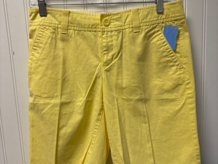 Shorts Designer By Lilly Pulitzer In Yellow, Size: 2 For Sale