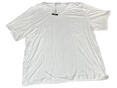 Top Short Sleeve By Cmc In White, Size: 4x Discount