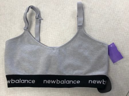 Athletic Bra By New Balance In Grey, Size: M Online