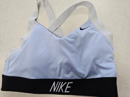 Athletic Bra By Nike Apparel In Blue, Size: M Cheap