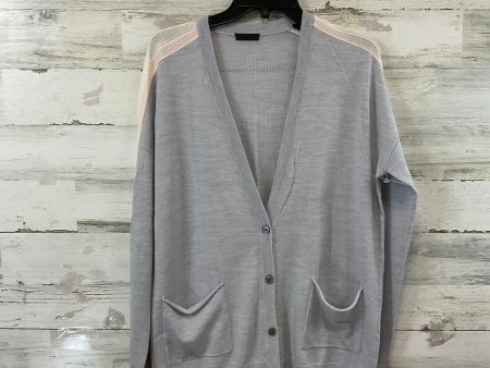 Cardigan By Atm In Grey, Size: M For Sale