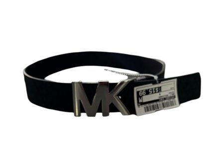 Belt Designer By Michael Kors in Black & Grey Online