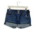 Shorts Designer By Hudson In Blue Denim, Size: 4 For Sale