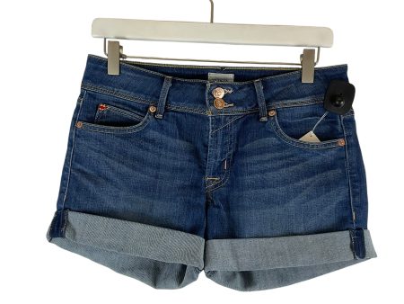 Shorts Designer By Hudson In Blue Denim, Size: 4 For Sale