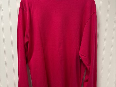 Top Long Sleeve Basic By West Bound In Pink, Size: Xl Cheap