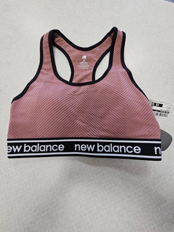 Athletic Bra By New Balance In Pink, Size: L Sale