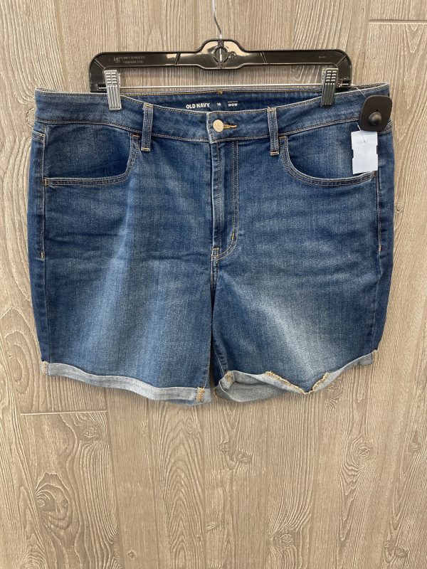 Shorts By Old Navy In Blue Denim, Size: 16 For Sale