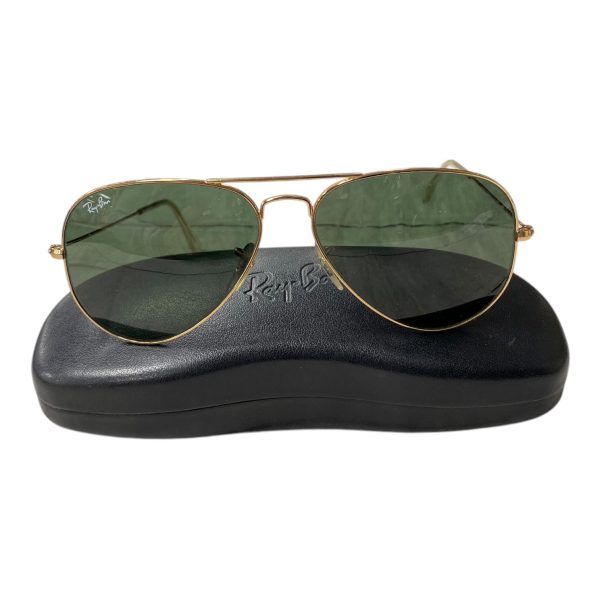 ACCESSORY DESIGNER LABEL by RAY BAN In GOLD & GREEN Online Sale