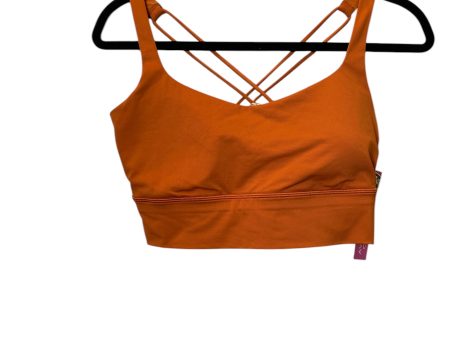 Athletic Bra By Lululemon In Orange, Size: M Sale