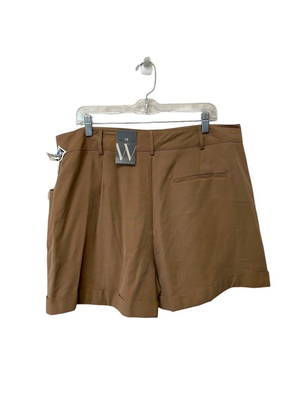 Shorts By Worthington In Brown, Size: 18 on Sale