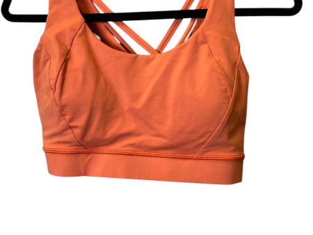 Athletic Bra By Lululemon In Orange, Size: L Fashion