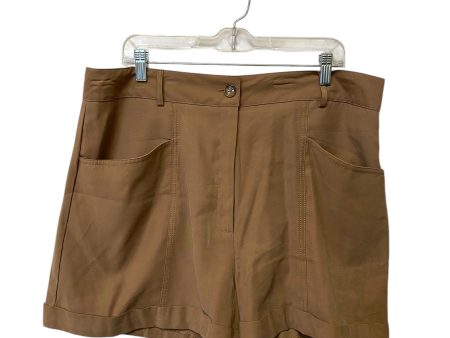 Shorts By Worthington In Brown, Size: 18 on Sale