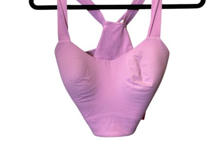 Athletic Bra By Lululemon In Mauve, Size: M Online Hot Sale