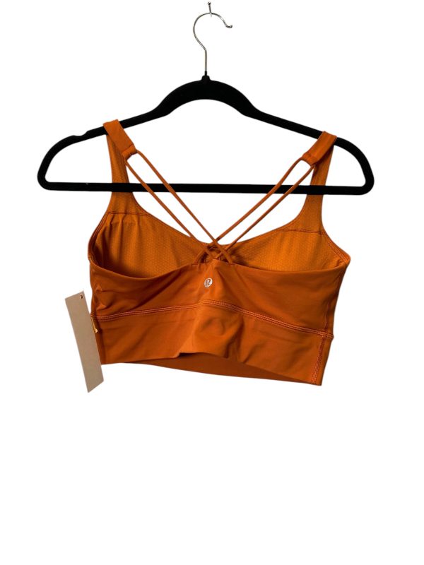 Athletic Bra By Lululemon In Orange, Size: M Sale