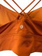 Athletic Bra By Lululemon In Orange, Size: M Sale